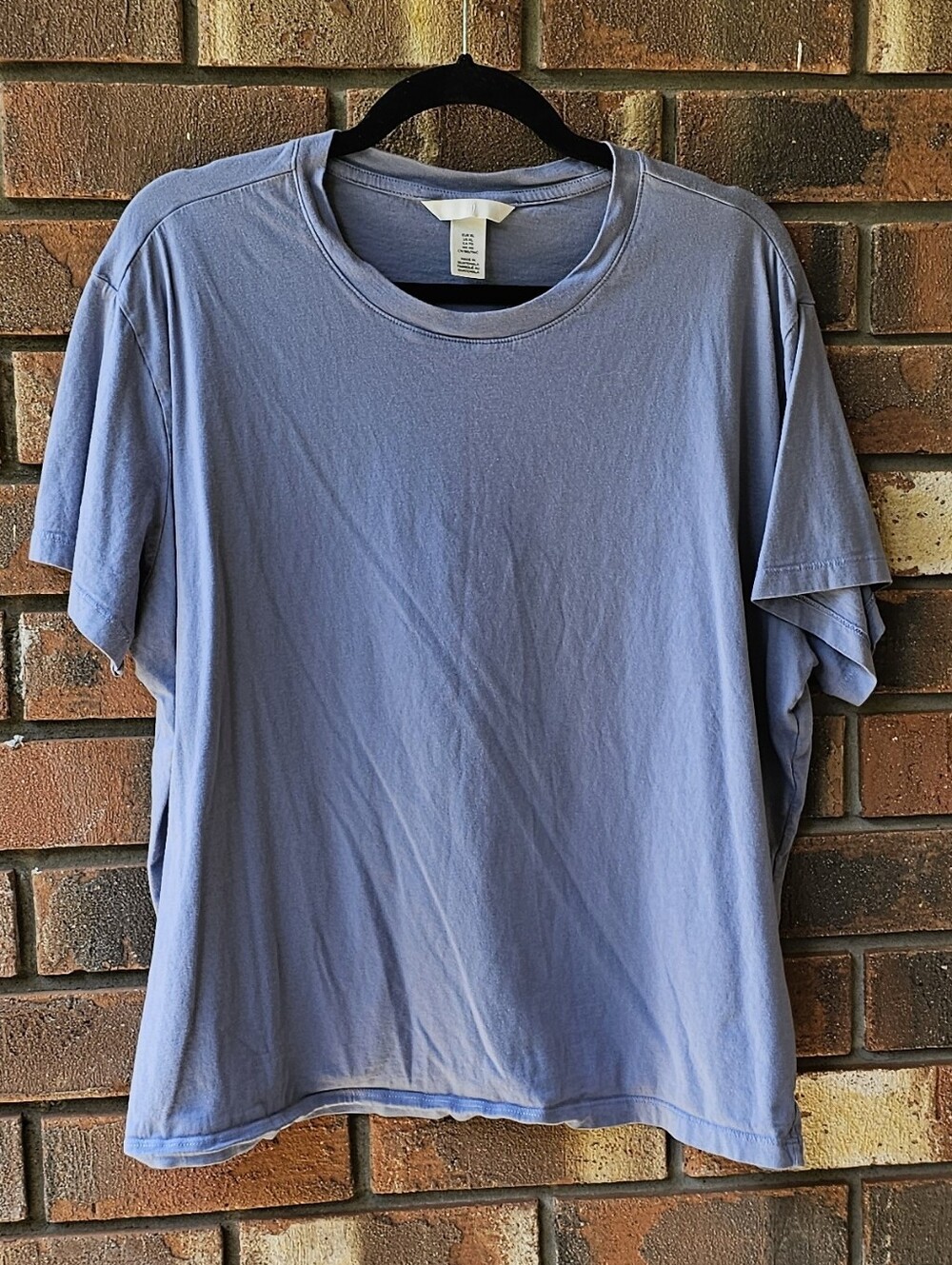 H&M Light Blue Crewneck Tee